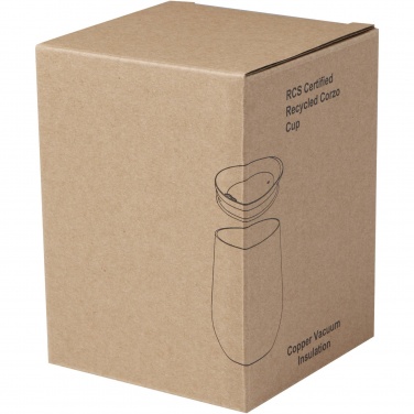 Logo trade promotional item photo of: Corzo 350 ml RCS certified recycled stainless steel copper vacuum insulated cup